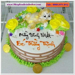 Bánh Sinh Nhật Con Khỉ Tuổi Thân - T13